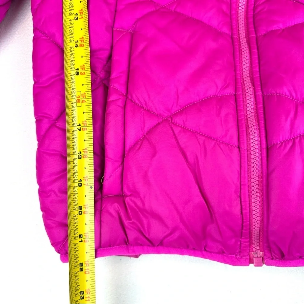 The North Face Reversible Perrito Jacket Puffer Pink Stripe Outdoors Gorpcore